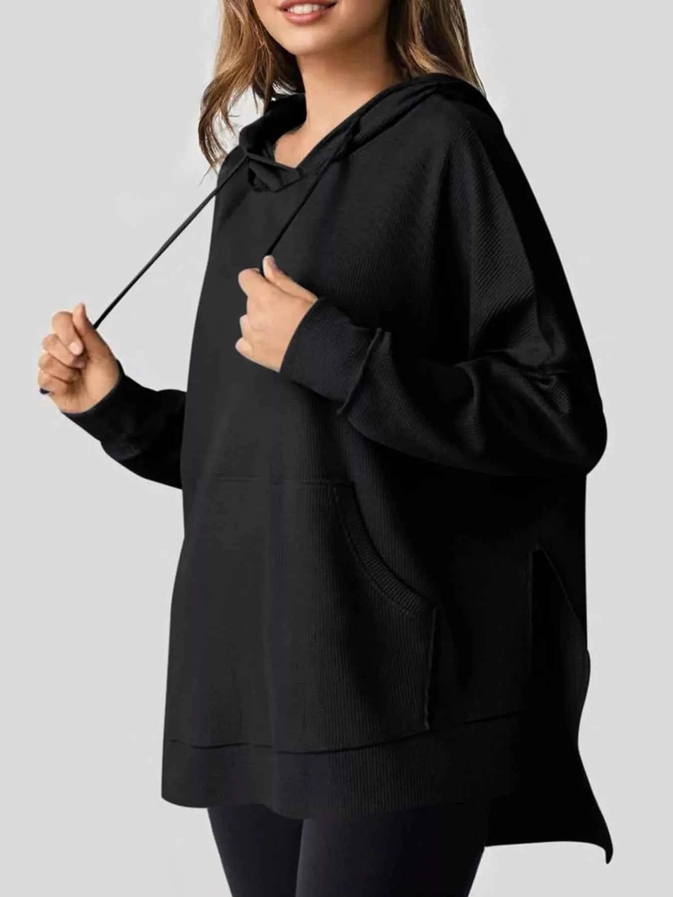 High-Low Hoodie with Kangaroo Pocket 8e207fe28fce4668ad29472bacc688be-Max-Origin
