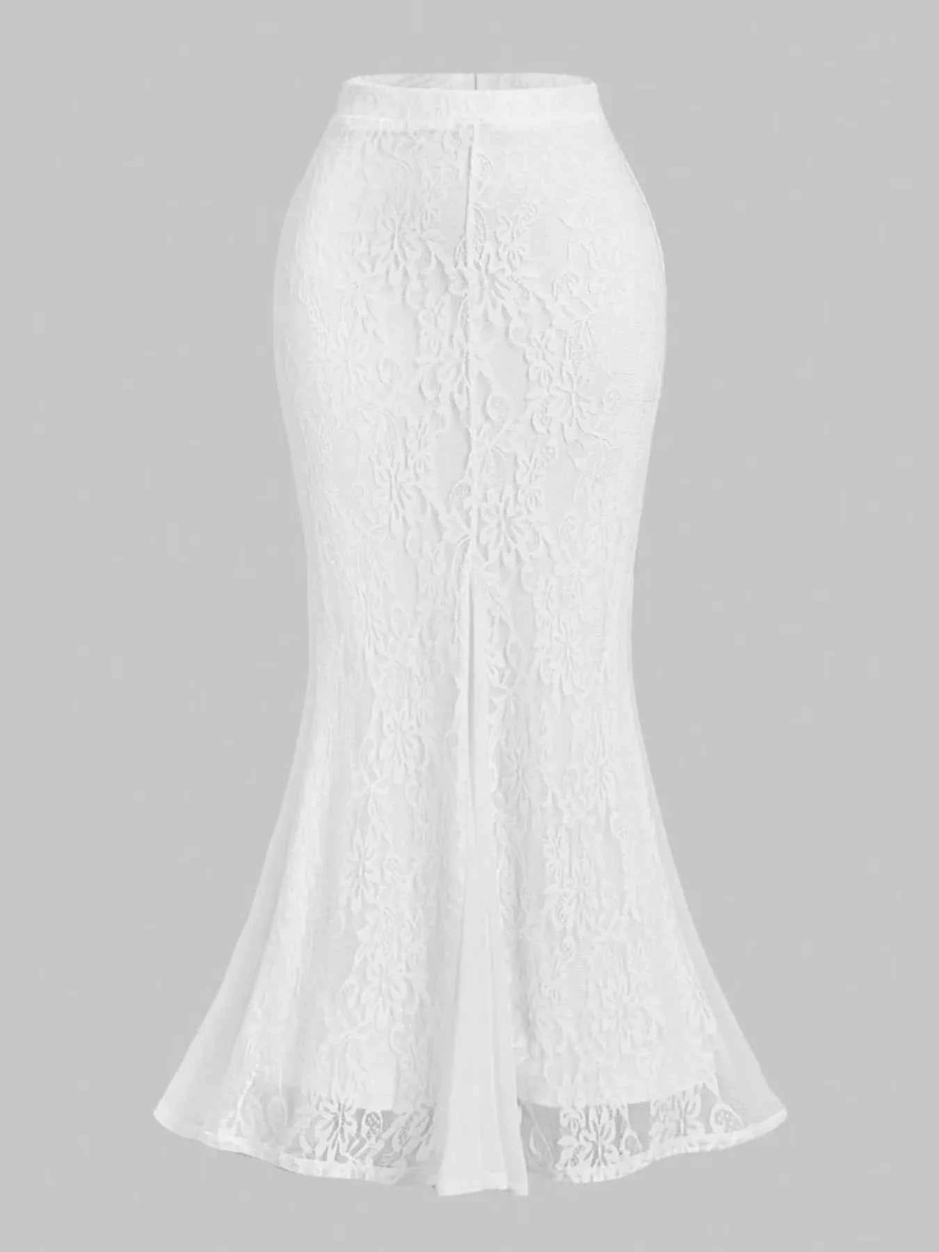 Lace Mermaid Skirt White 8e70012c9d1b4e0eb9d60c7e0fa5d4b2-Max-Origin