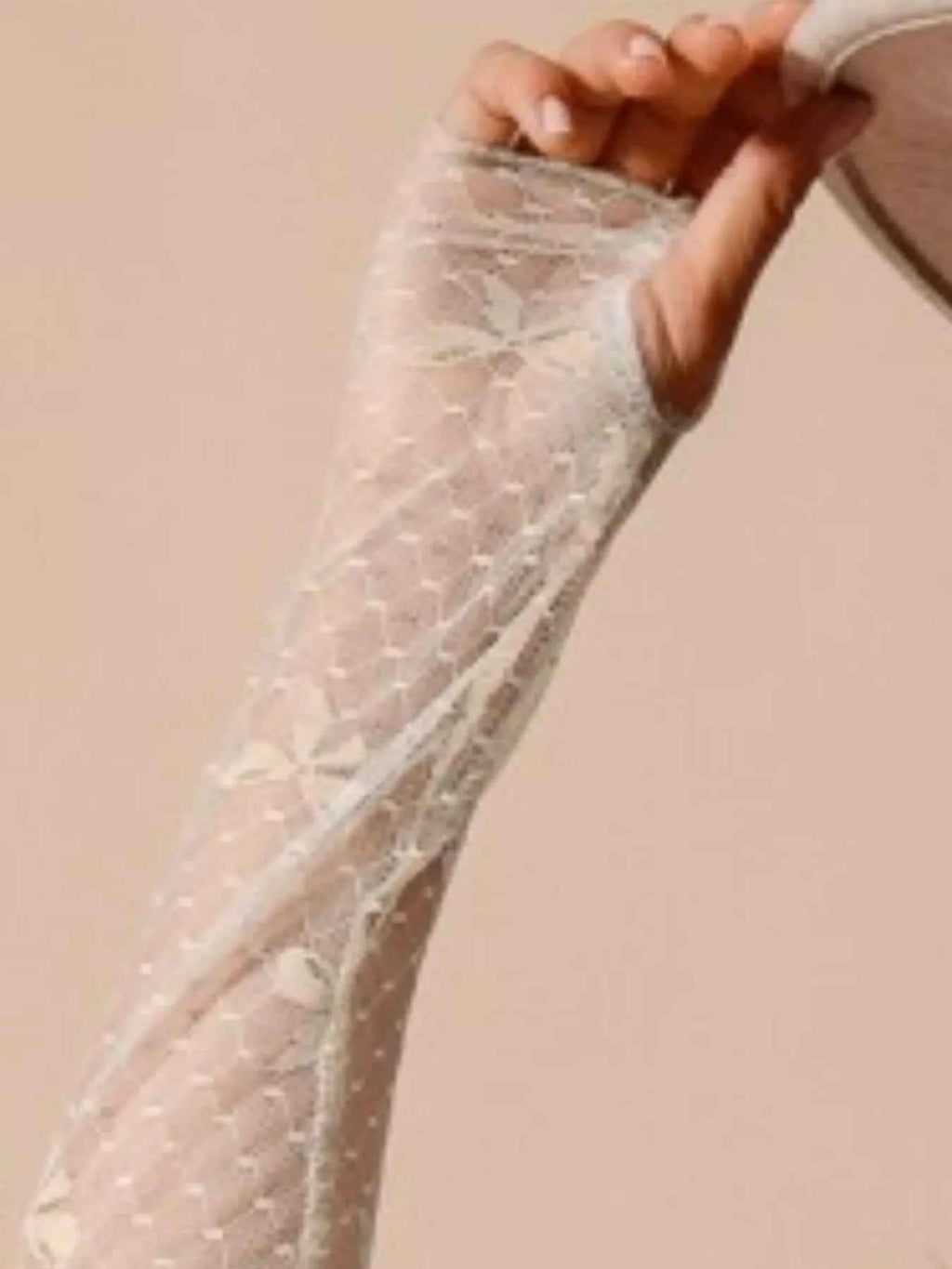SO ME Bow Ribbon Pattern Sheer Lace Top 8e770605-c5d2-4a23-887e-081c1c9bcbb3-Max-Origin