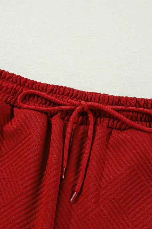 Textured Top and Pants Set 8e7bd01d-c0ef-4d23-8e15-814d1c9a1a6a