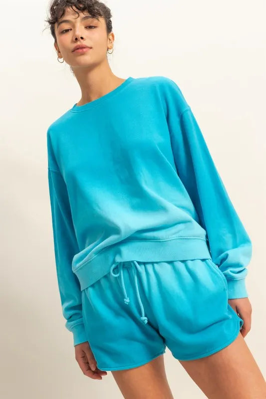Dip Dye Long Sleeve Sweatshirt 8e8137820e86414084dd38b43e8ffb47-Max-Origin
