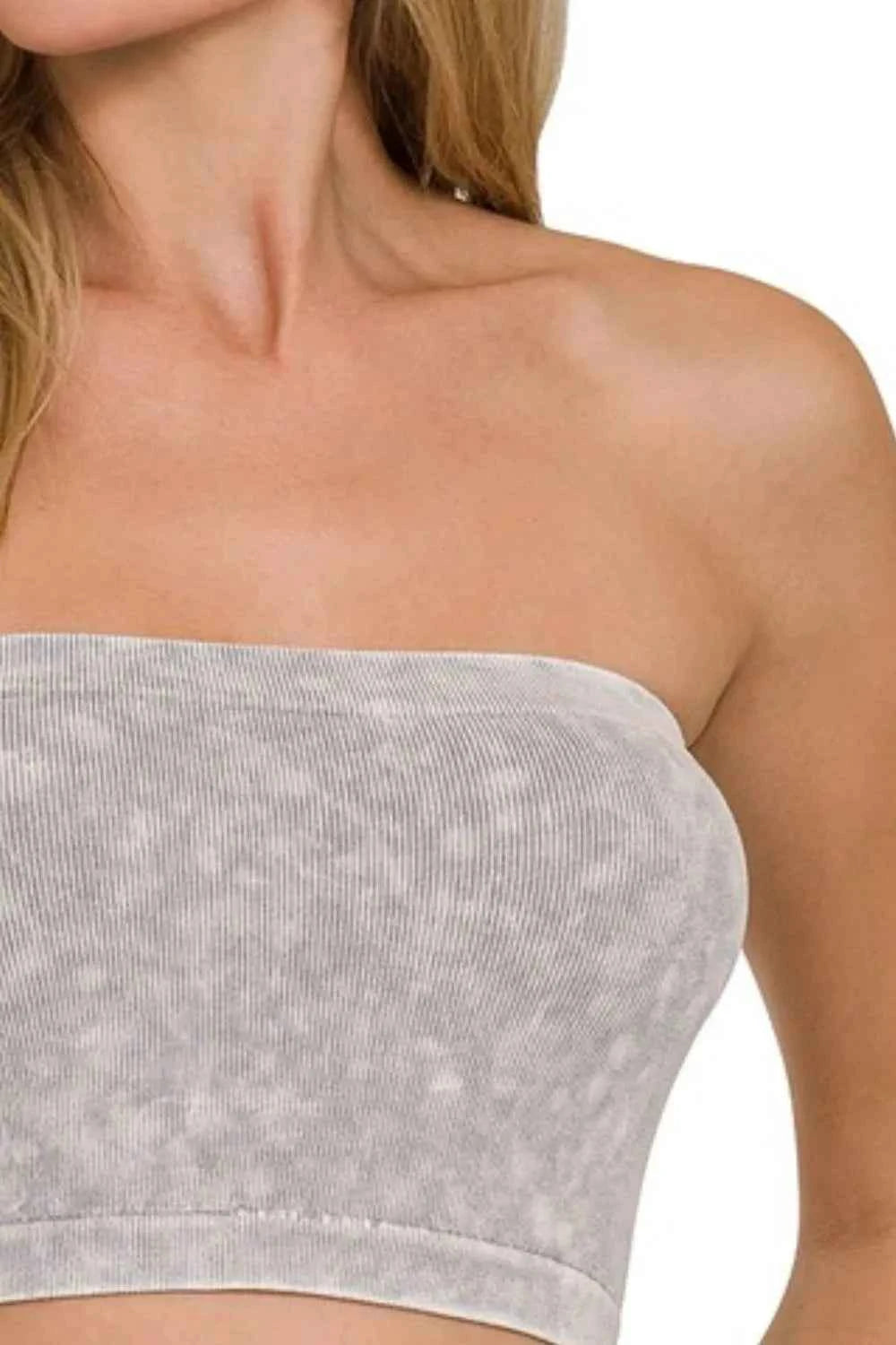 Washed Ribbed Seamless Tube Top 8eee1a34-39ff-4e2e-81b8-fd2790fe5689-Max-Origin