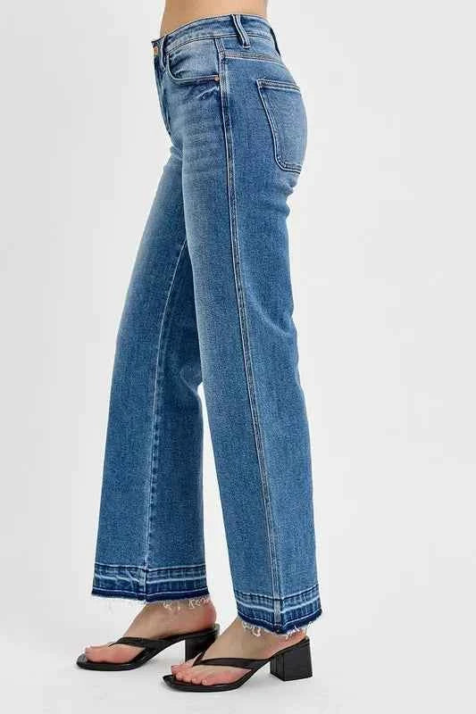 Full Size Raw Hem Ankle Bootcut Jeans Plus Size 8f079294-f281-49f2-8f2e-88a7af8b7039-Max