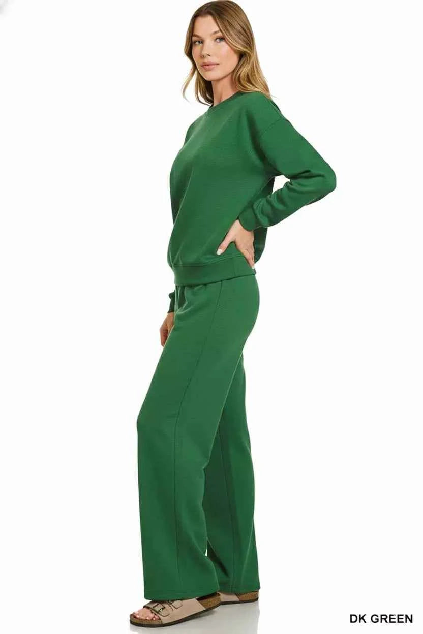 Zenana Scuba Crewneck Pullover and Pants Set 8f26bfad-bb26-45a1-9c7d-5c9f245206bf-Max-Origin