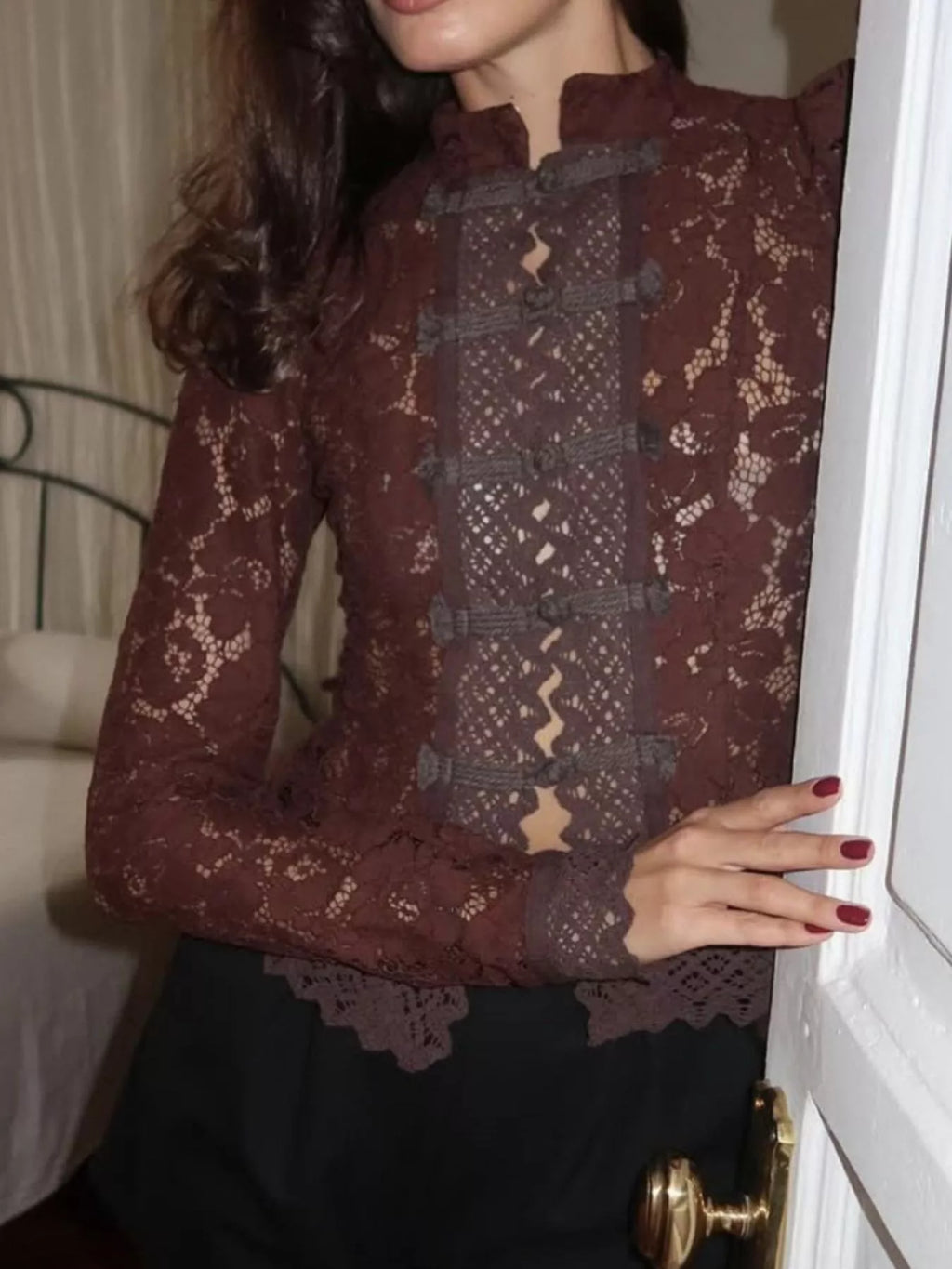 Lace Button-Up Shirt 8f32e640-75d2-413b-8853-40d6a060135e-Max-Origin