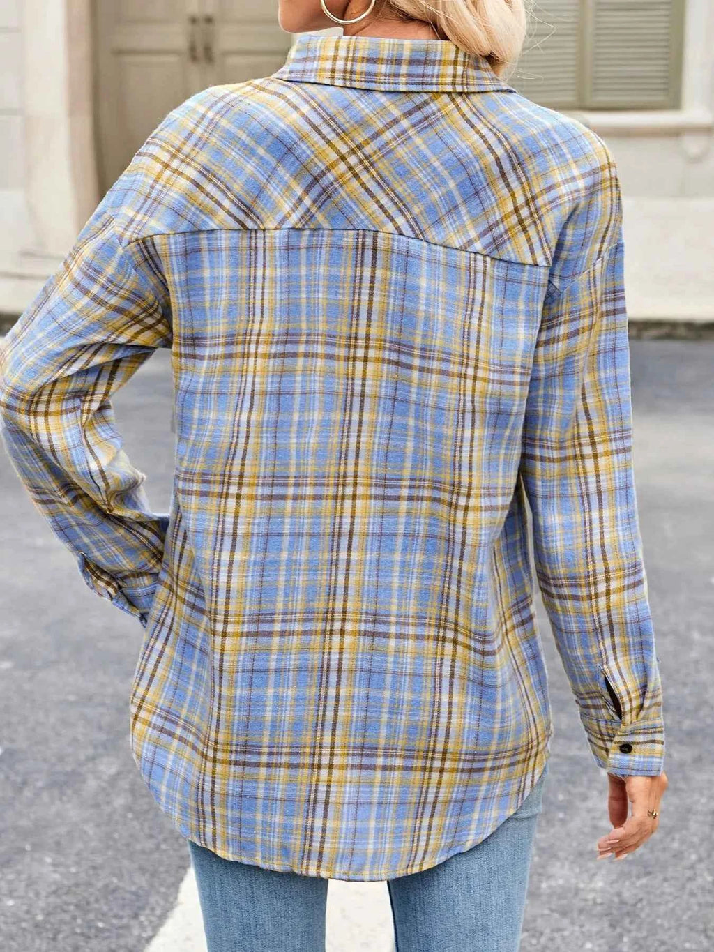 Plaid Button Up Long Sleeve Shirt 8f4d8e7d57944366a2b0a51a29f15299-Max-Origin