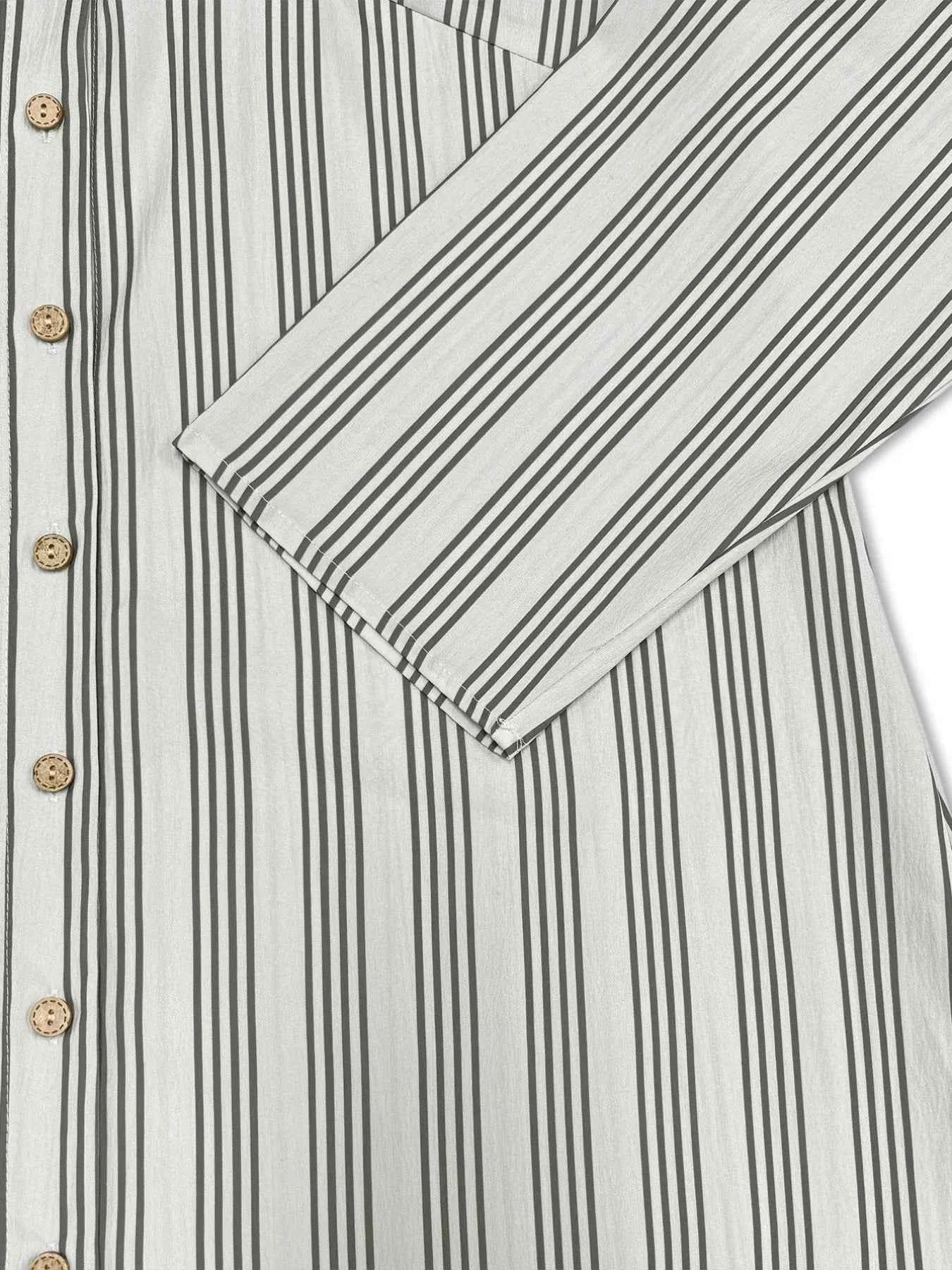 Plus Size Striped Button Front Midi Dress 8f867ae5-6ba4-41d6-8974-7826b4c075d0-Max-Origin