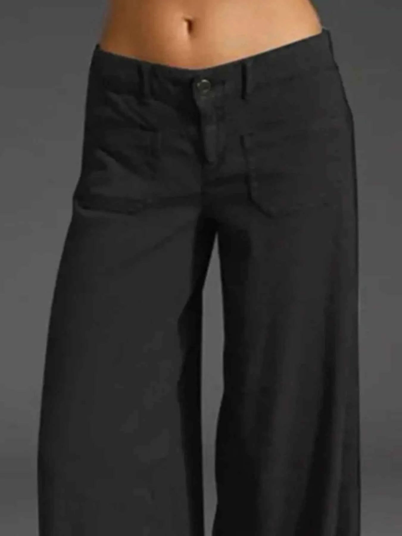 Full Size Wide Leg Pants with Pockets Plus Size 8fa345f7-c490-4c0f-8785-9467dc85f22b-Max-Origin