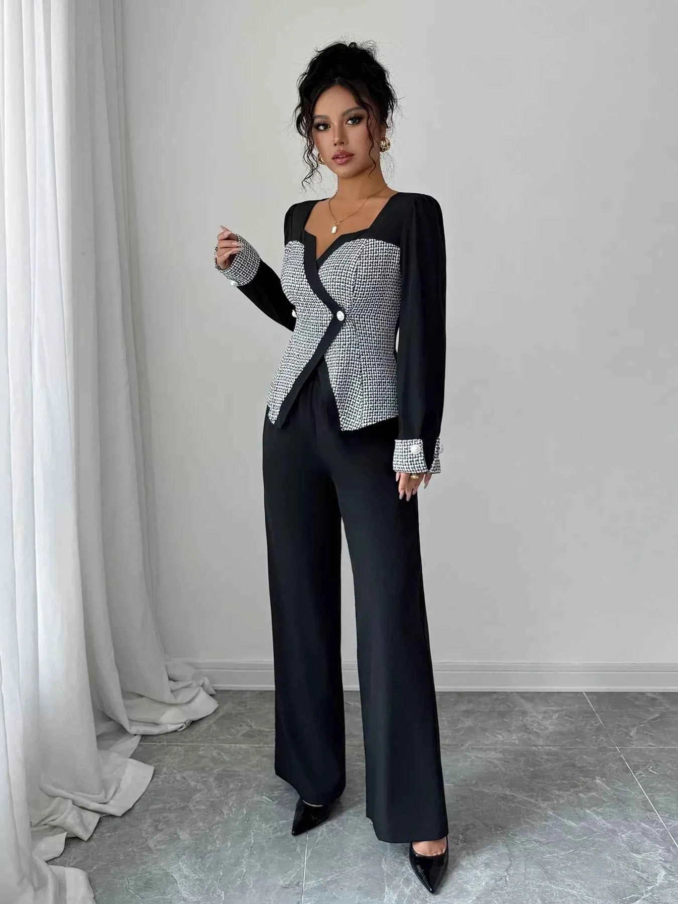Long Sleeve Top and Wide Leg Pants Set 8faca2d0-b41b-4eac-bed5-9cbd6cb7535a-Max-Origin