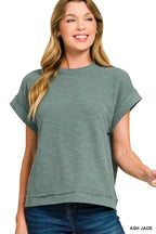 Zenana Cotton Slub Short Sleeve Tee and Pants Set 8fb0204188a54a90a5641d82c911a3ce-Max-Origin