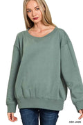 Zenana Fleece Boat Neck Sweatshirt ASH JADE 8fb64ef38bc84167adc7967595ef1e0e-Max-Origin