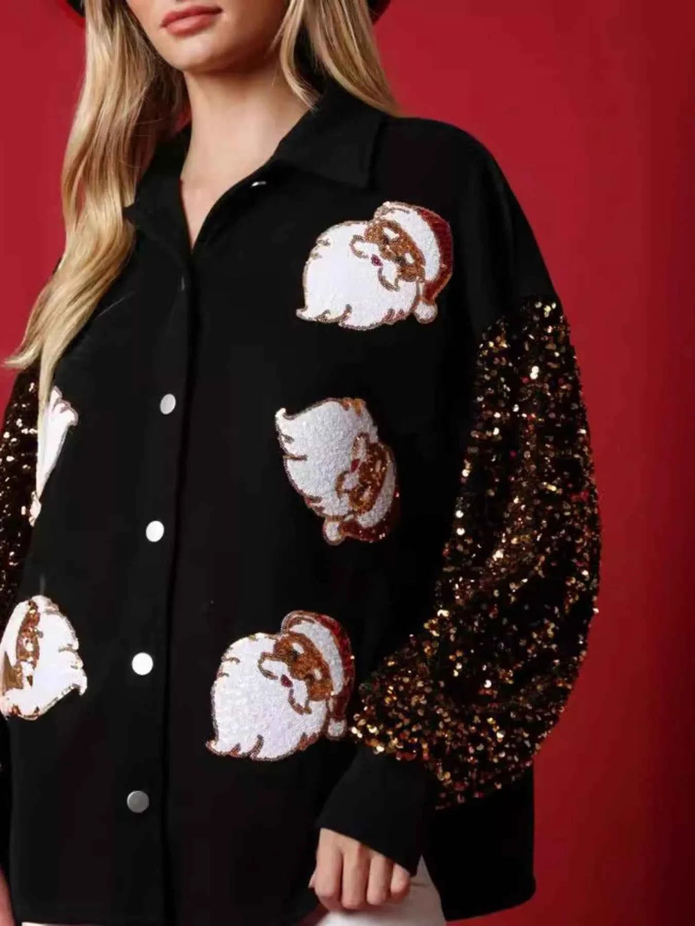 Christmas Santa Sequin Long Sleeve Shirt 9050b1a3b94043cb805a6256456fb25f-Max-Origin