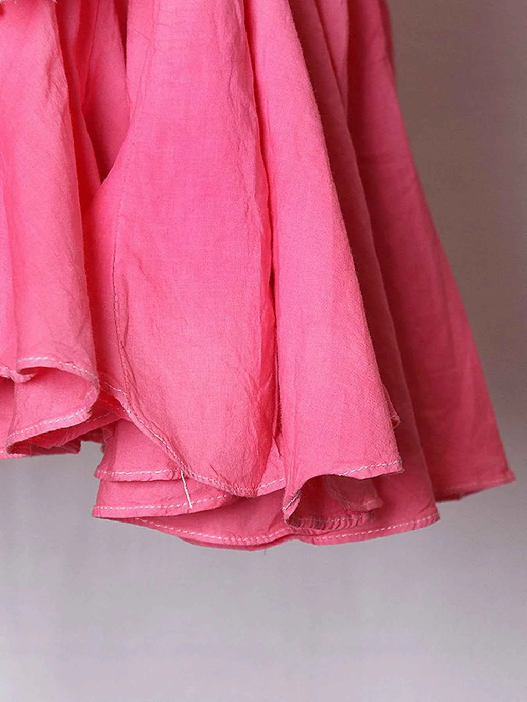 Gradient Round Neck Balloon Sleeve Dress 90a26d7e-ad0c-4e7d-a982-053cc7fb3f6c-Max-Origin