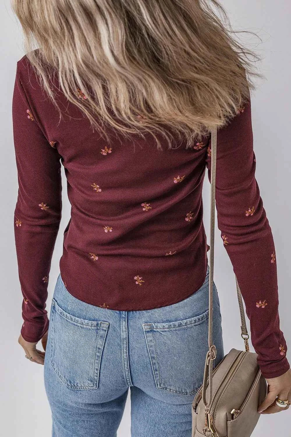Floral Long Sleeve T-Shirt 90bdc026-2d63-4138-92c4-059495280613-Max-Origin
