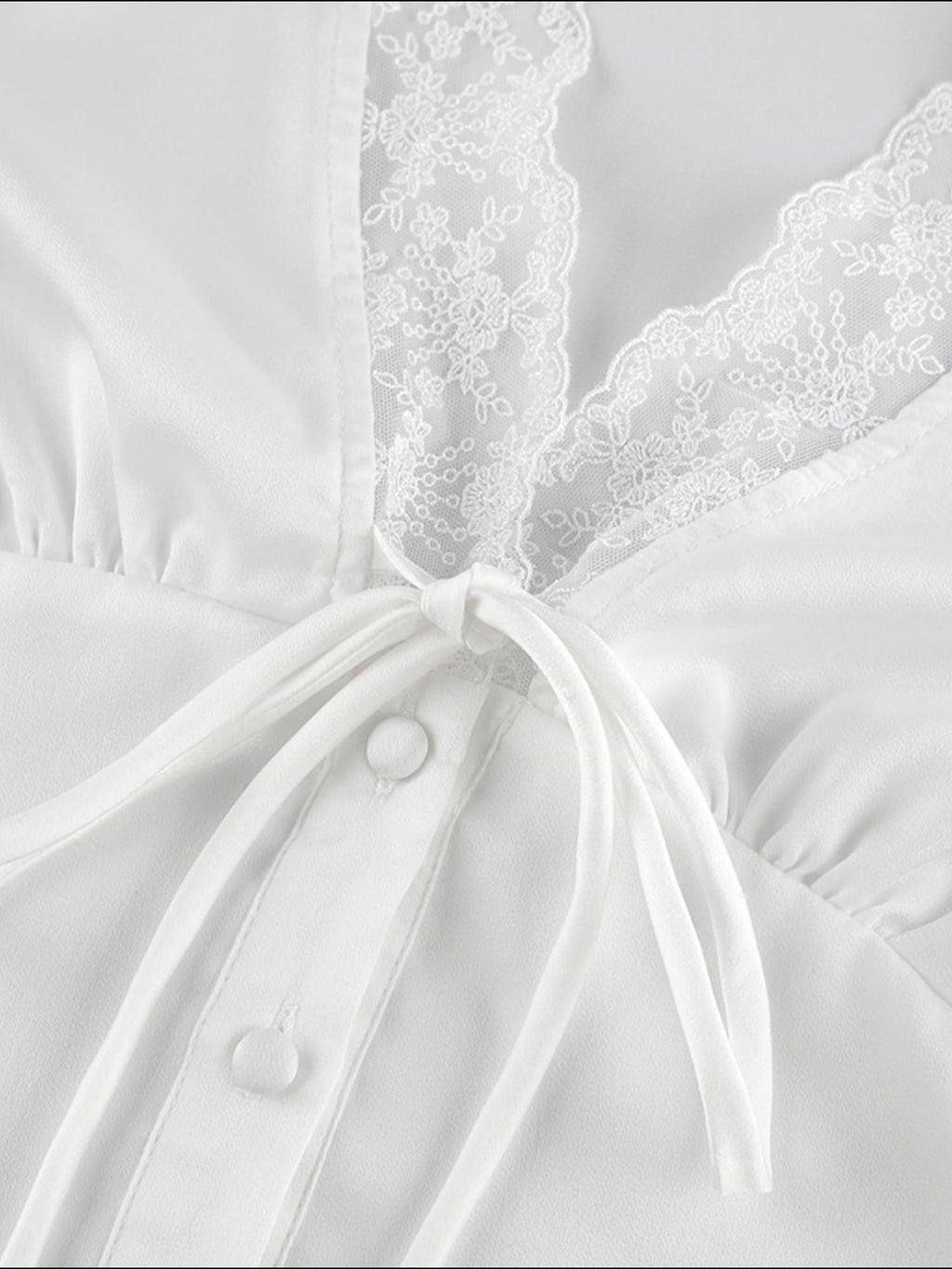 Lace Trimmed Top and Skirt Two-Piece Set 90c1703c-daf8-4d08-bf43-1c2bb973aeef-Max