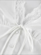 Lace Trimmed Top and Skirt Two-Piece Set 90c1703c-daf8-4d08-bf43-1c2bb973aeef-Max