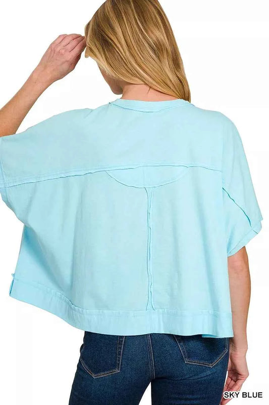 Exposed Seam Boxy Top 90c37b99999444f1b65f38b19c0a24d0-Max-Origin