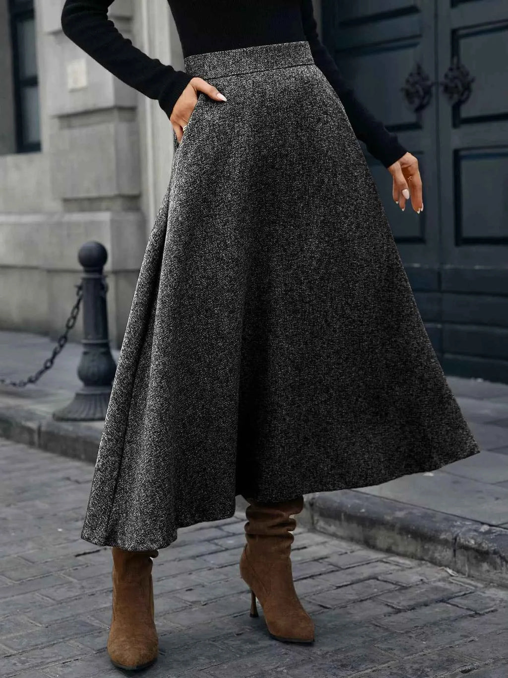 A-Line Midi Skirt 90d28590-5789-4ebb-9843-b81ae564b4d1-Max-Origin