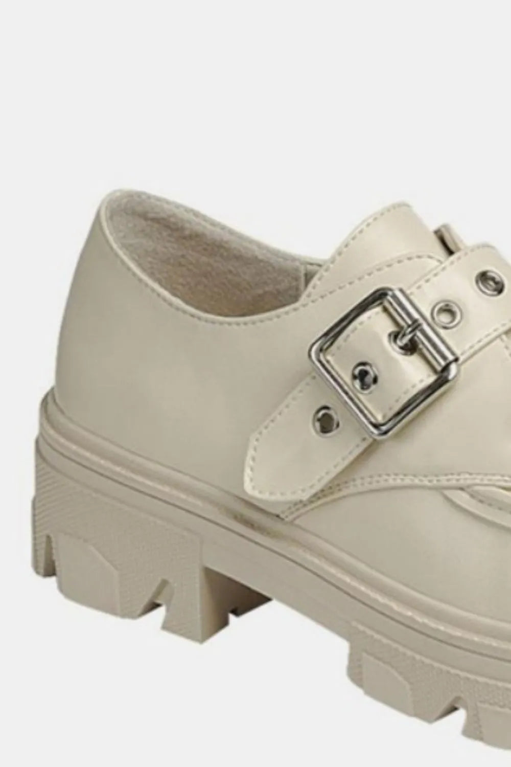 Forever Link Buckled Platform Lug Sole Loafers 90d39792-dffc-46b5-880f-41d1502fe772-Max