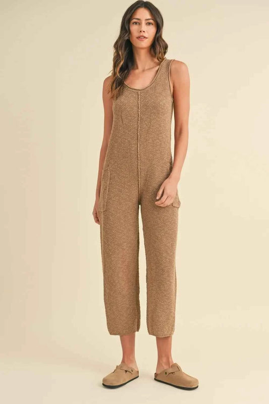 MABLE Sleeveless Knit Crop Jumpsuit with Pockets 90d5b500-efa8-4e00-bb52-d9127f336a6a-Max