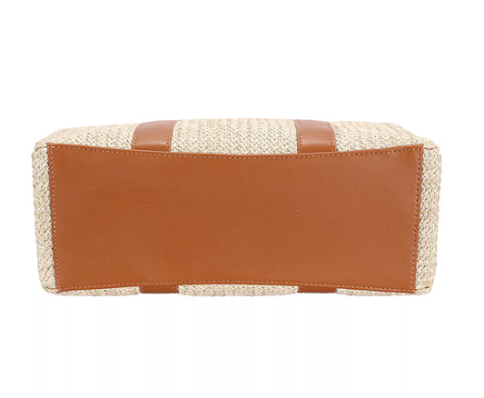 David Jones Square Woven Tote Handbag 90d86a75-6bd3-45fd-bd89-c05de4a02db3-Max-Origin