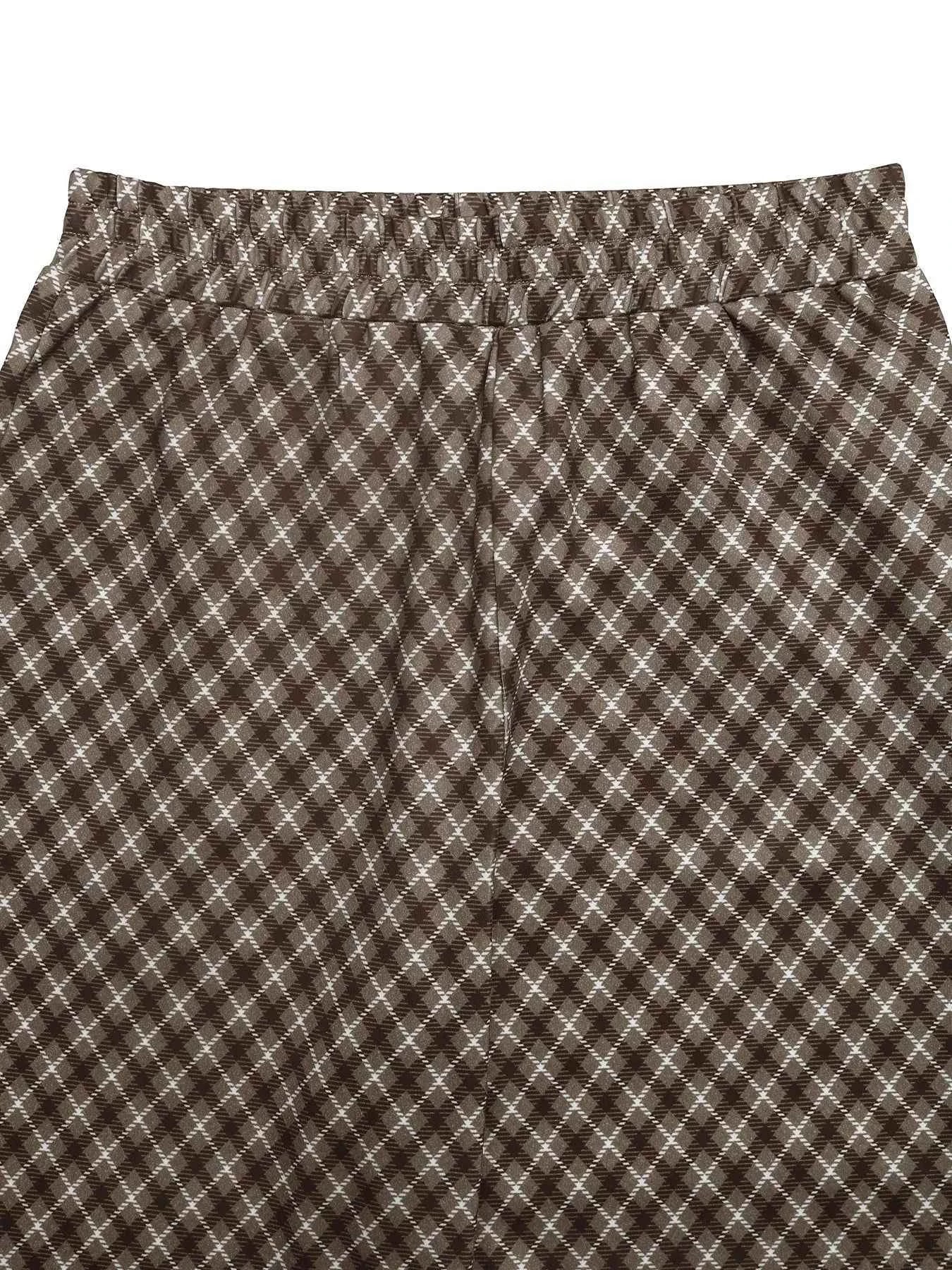 Plaid High-Waisted Wide Leg Pants 90e4bd98287e4ae397eb734b3856ac59-Max-Origin