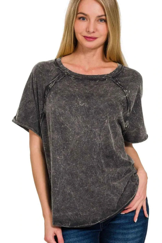 Zenana Back Patch Crinkle Washed Raglan Sleeve T-Shirts 9103169d-b27c-43a7-a811-2eaab8f38a62-Max-Origin