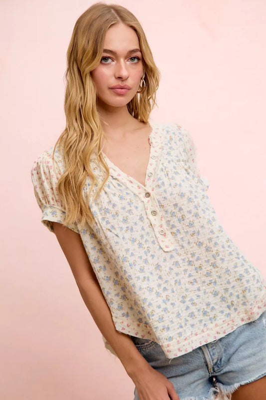 Lobster and Stripe Print Buttoned Blouse - 100% Cotton 910ef03f-6c43-4d3e-9c67-08a50bcaf963-Max-Origin