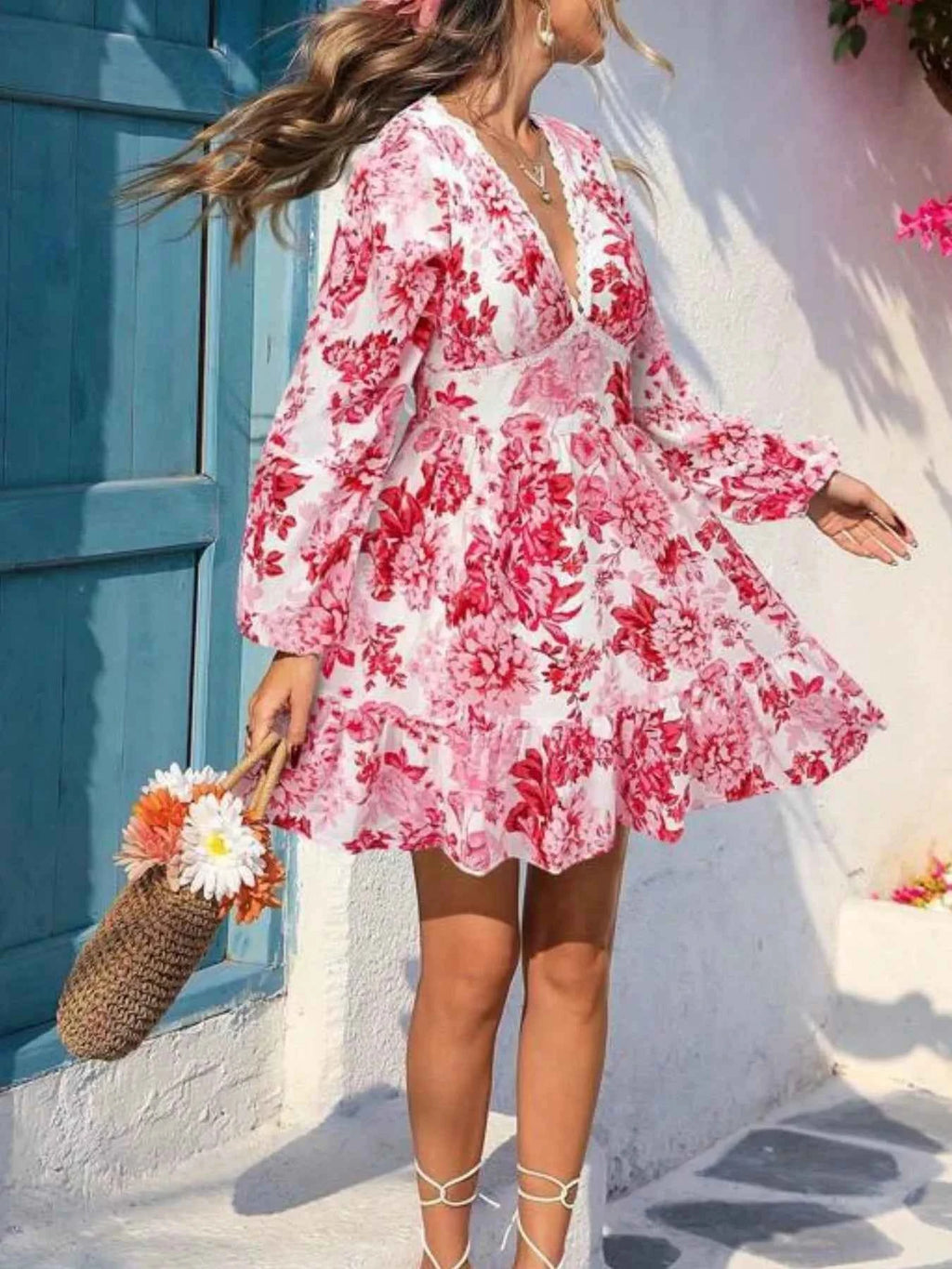 Full Size Floral V-Neck Long Sleeve Dress Plus Size 91227d18-fbf8-477a-aaf2-e9ecd1702d13-Max-Origin