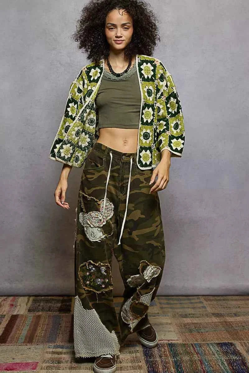 POL Open Front Cardigan with Varied Patterns 9165f4bd-ab3f-4190-beb1-e53bf995e72c-Max-Origin