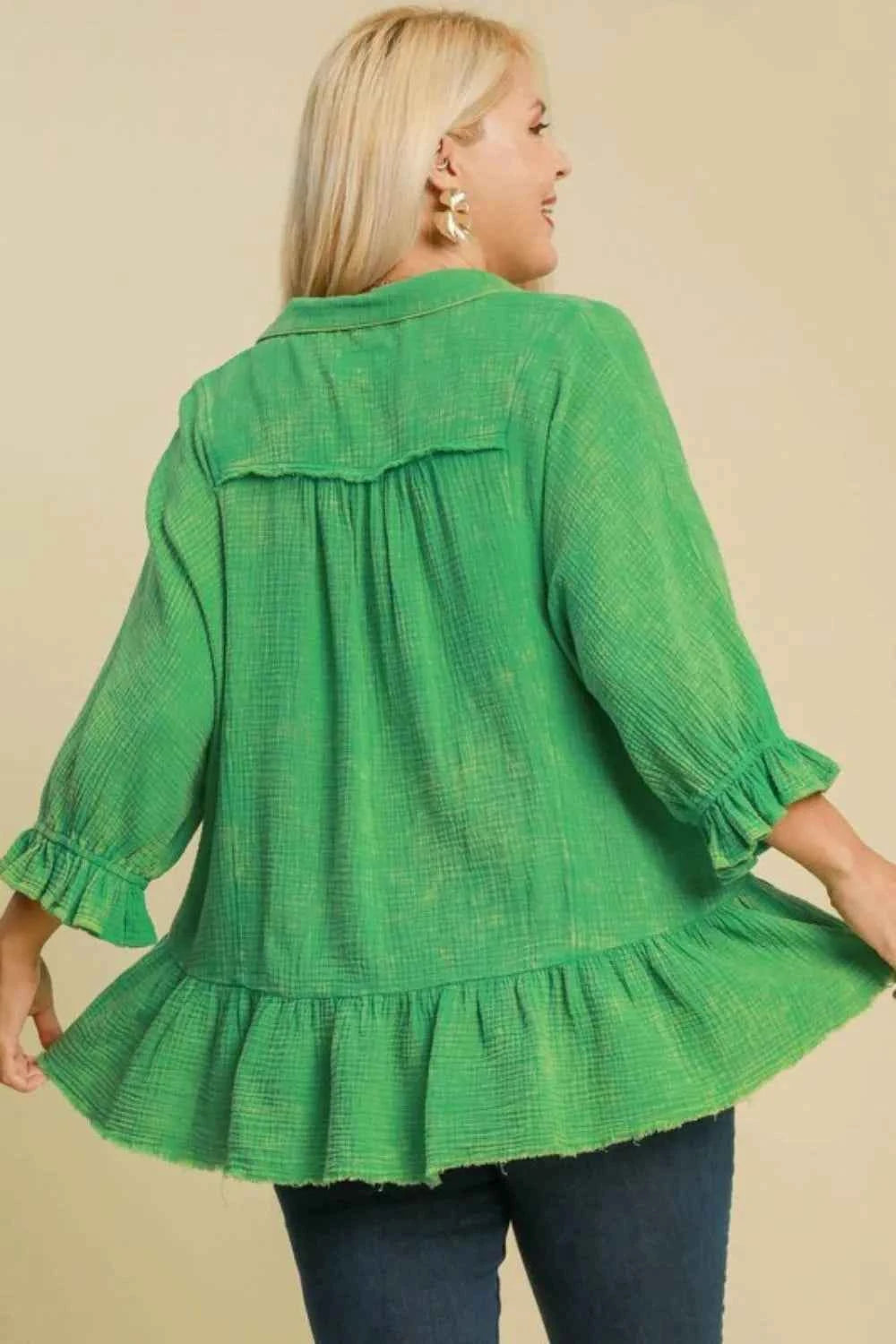 Full Size Mineral Washed Cotton Gauze Top Plus Size 91abb0fe-6dbf-4ec7-9664-95fc9cdd5515-Max