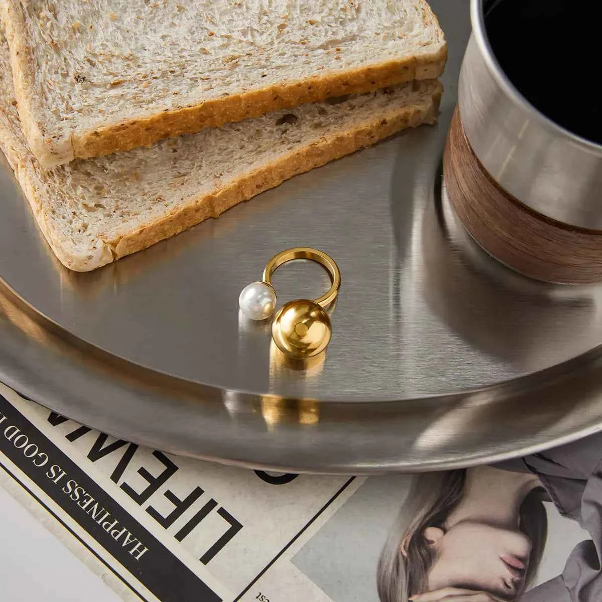 18K Gold-Plated Orb & Pearl Open Ring 91c61948-0072-4da5-9843-4a61a5432fd9-Max-Origin