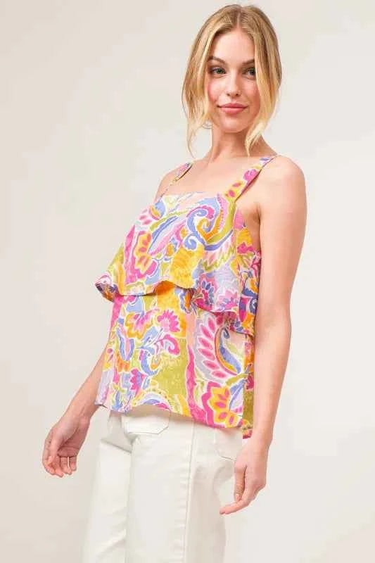 And The Why Square Neck Tiered Paisley Printed Top 91c8305481a14bf2941d30577ade3ddf-Max-Origin