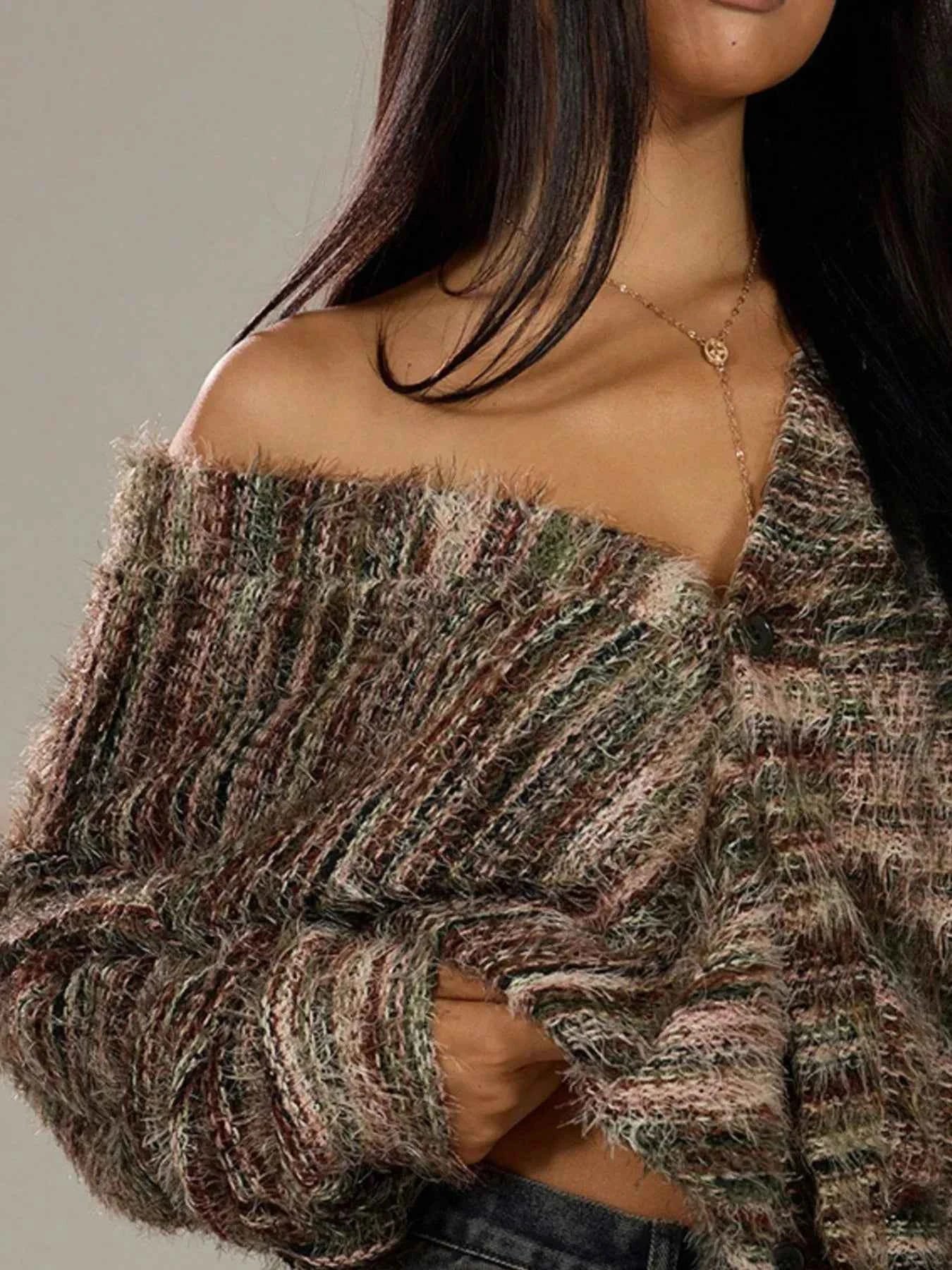 Fuzzy Button Down Chunky Cardigan 91dae882-a59e-4ea4-b86e-2967584386ae-Max-Origin