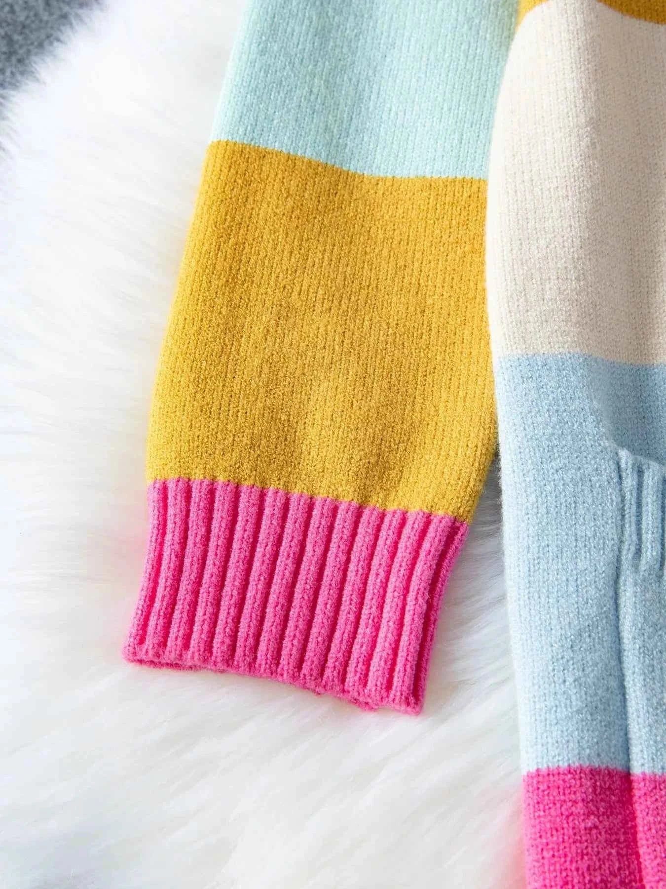 Color Block Open Front Cardigan 920f83d7-8eaa-40fd-8815-55f98049ca20-Max-Origin