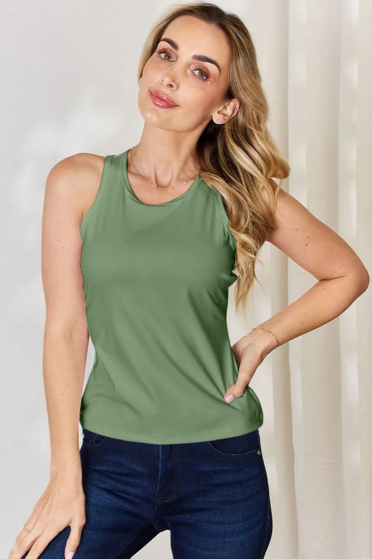 Basic Bae Full Size Round Neck Racerback Tank 924b5a47-26a1-46d3-8714-7eb949f9e03b-Max