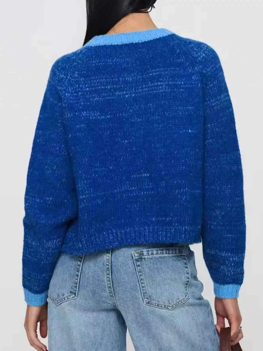 Contrast Trim Button-Up Cardigan 929cf116-6e76-4438-8bf8-e384c91a73d6-Max-Origin