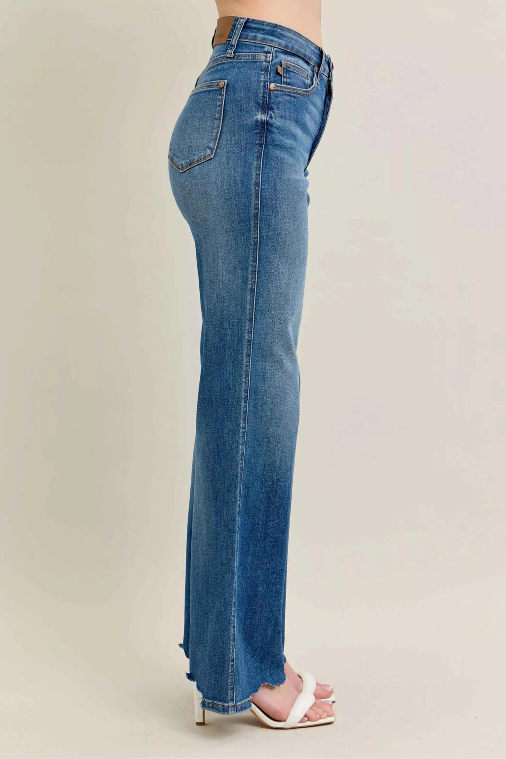 Judy Blue Full Size High Waist Tummy Control Chew Hem Destroy Wide Jeans Plus Size 92aa5a3ea79f461189dd92e9053d68bc-Max-Origin