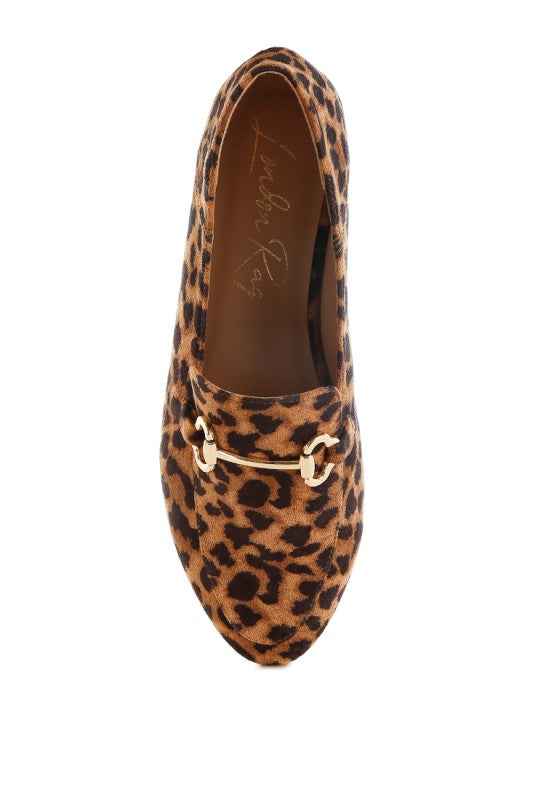 Noltas Horsebit Embellished Flat Loafers 92c5142c-2ce7-42a8-8417-c2af9f22513a