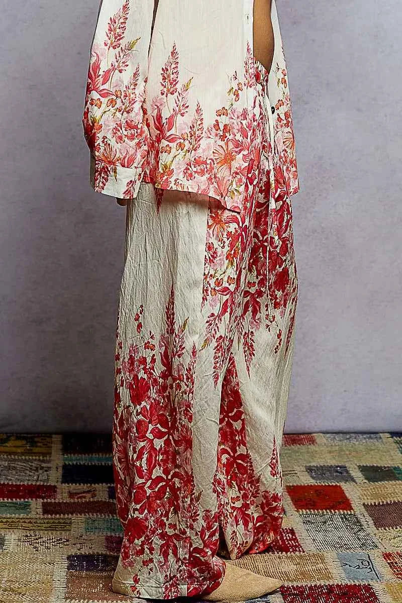POL Floral Printed Woven Wide Leg Drawstring Pants 92c8ddcf-3914-4dd8-afcd-f6ecac31671f-Max-Origin