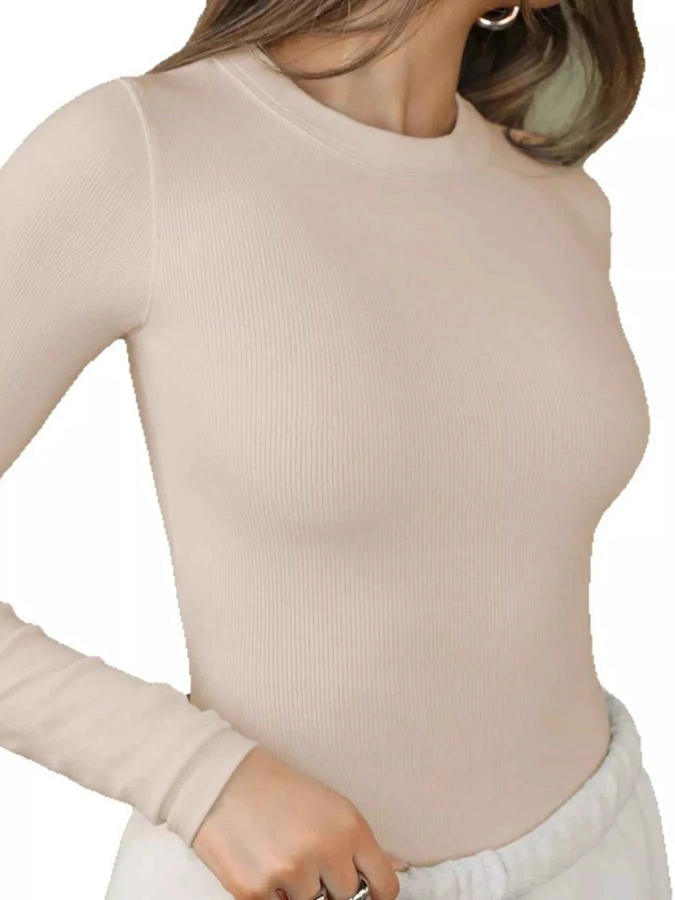 Long Sleeve Crop T-Shirt with Ribbed Texture 92dddca5-c0ee-4d1c-ac1b-d109c136a9e0-Max-Origin
