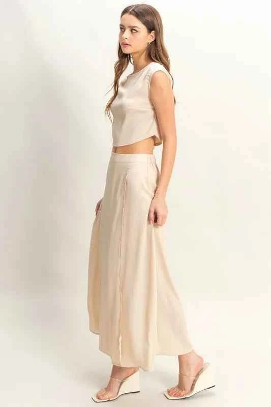 HYFVE Sleeveless Top and Maxi Skirt Set 92f5c7a8eda44a929fdb3a0ed3ff1427-Max-Origin