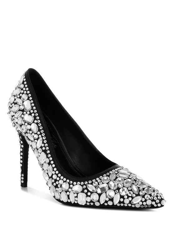 Iceout Diamante & Rhinestone Embellishments Pumps 92f86237-7466-458a-824c-57ed33d5317a_19976c18-a30d-442f-885d-0997db98e22f