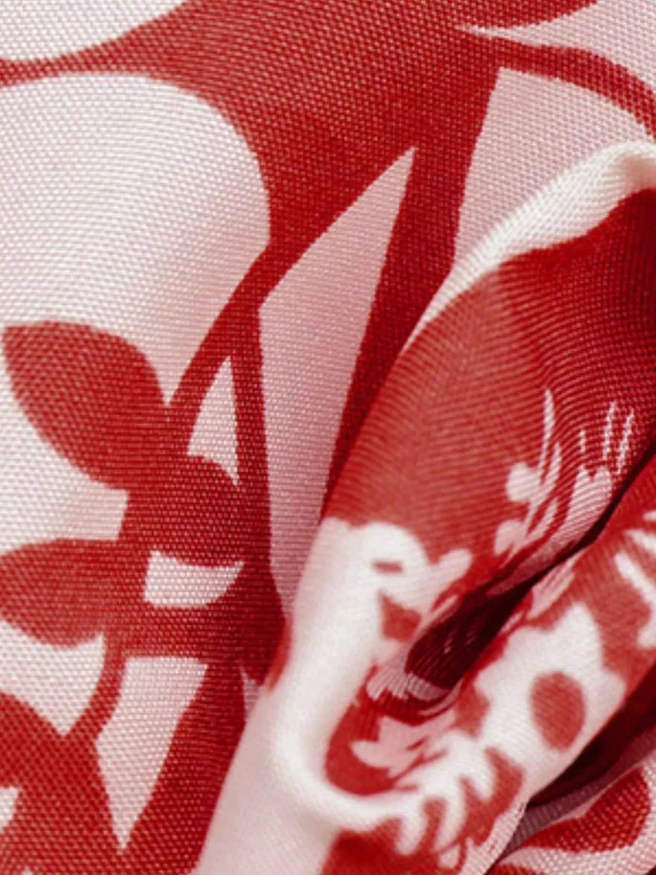 Printed Square Neck Long Sleeve Dress 92f970a5-af6f-4701-a63f-02c5be4cdccd-Max-Origin