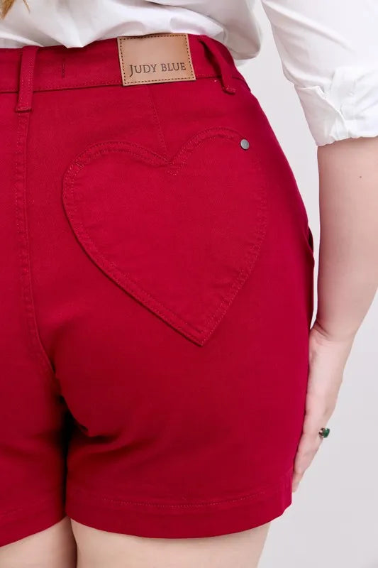 Judy Blue Full Size High Waist Tummy Control Garment Dyed Heart Shaped Denim Shorts Plus Size 93227971-b0ff-4167-aa3e-7aa4ef9e236c-Max-Origin