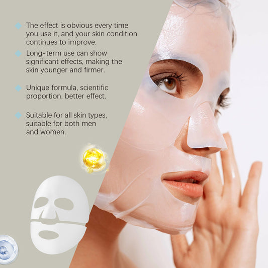 Hoygi Collagen Moisturizing Mask (Bag) Firming Skin Care Moisturizing Hydrating And Nourishing Facial Lifting Care Mask 9345c793-bc59-4053-891f-f4ae293b402b