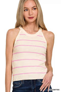 Zenana Stripe Sweater Tank Top CREAM PINK 93a5dd321a4b43989f406b351941c3e4-Max-Origin