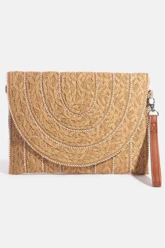 Fame Stitch Detailed Straw Crossbody Bag 93b8fbf1-1c24-43b0-8bb7-41b065cbc326-Max-Origin