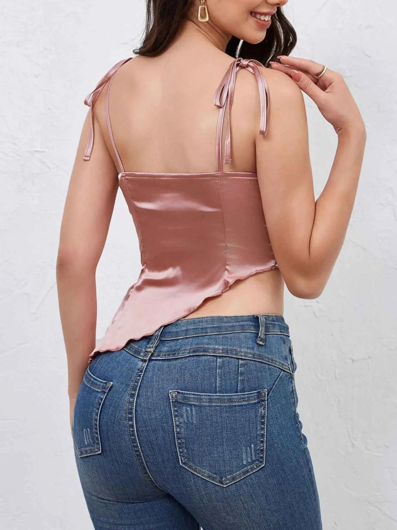 Asymmetrical Tie Shoulder Cami 93c71efb-ad28-4ea8-9495-92fba57ad2f7-Max-Origin