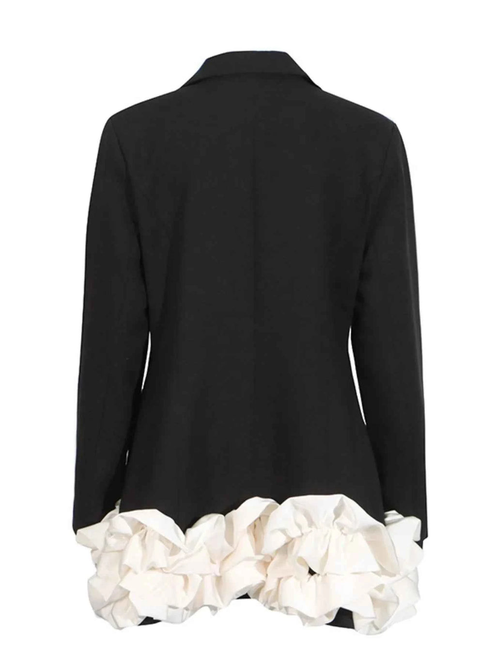 Ruffle Hem Double-Breasted Blazer Dress 93fdf173-0090-4d63-b776-10ea7a04dfd2-Max-Origin